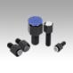 Self-aligning pads adjustable with O-ring
