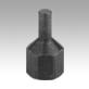 Rest pads pin form, internal thread