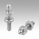 Jack screws stainless steel