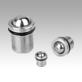 Spring plungers with detent ring