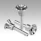 Ball lock pins with stainless steel mushroom grip - inch