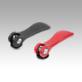Cam levers, aluminium, with internal thread, plastic-metal thrust washer