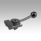 Side clamps, prism jaws