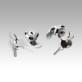 Quarter-turn locks compact lockable
