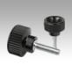 Knurled thumb screwsplastic