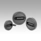Handwheels with fold-away cylinder grip, inch