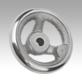 Handwheels DIN 950, grey cast iron, without grip - inch