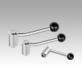 Tension levers internal thread, stainless steel, inch