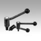Tension levers with external thread, inch