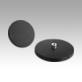 Magnets shallow pot with tapped pin NdFeB, with rubber protective jacket