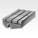 Base plate with T-slots grey cast iron