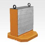 Tombstones double-sided grey cast iron