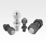 Self-aligning pads adjustable