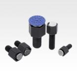 Self-aligning pads adjustable with O-ring