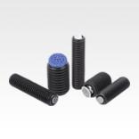 Self-aligning pads adjustable with O-ring and hexagon socket