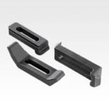 Clamp straps gooseneck