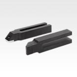 Clamp straps open U with pin and protective insert