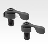 Cam clamps, steel with tension lever