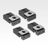 Wedge clamps with fixed jaw