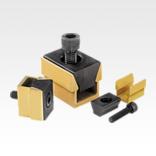 Wedge clamps with aluminium channel