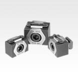 Wedge clamps double jaw faces serrated