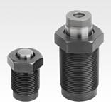 Screw-in hydraulic cylinders single-acting with spring return