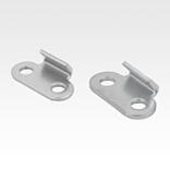 Catch plates, for latches with spring clip