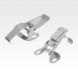 Latches with spring clip