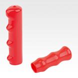 Plastic grips, round with round adapter
