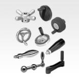 Handwheels, crank handles and screw-in grips - inch
