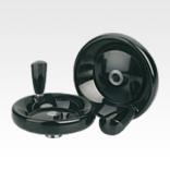 Handwheels disc, with revolving grip, inch
