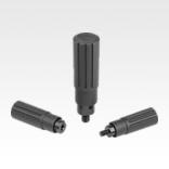 Cylinder grips, plastic 
revolving, inch