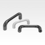 Pull handles, round cast iron