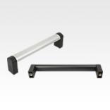 Tubular handles, aluminium with plastic grip legs