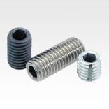 Grub screws with flat point hexagon socket DIN EN ISO 4026