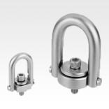 Hoist rings with Envirolox® coating