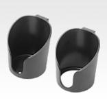 Cup holder plastic for aluminium profiles, closed or open