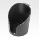 Cup holder plastic, antistatic for aluminium profiles, closed