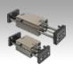 Linear modules pneumatic with two round guides