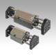 Linear modules pneumatic with three round guides