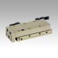Linear modules pneumatic with rail guide