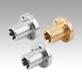 Splined hubs with flange similar to DIN ISO 14