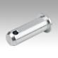 Pin with hole for split pin suitable for clevis joints