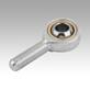 Rod ends with plain bearing external thread, steel, DIN ISO 12240-1 maintenance-free