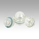 Oil level sight glasses domed