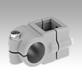 Tube clamps cross, aluminium - inch