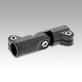 Tube clamps swivel, plastic