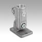 Tube clamps swivel base, aluminium - inch