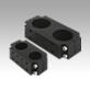Column clamps double