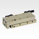 Linear modules pneumatic with rail guide